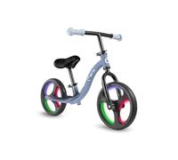 Momi Bicicleta sin Pedales ISOKA para niños de 2+ años (máx. 35 kg), 3,5 kg, Estructura metálica Ligera, Ajuste de Manillar y sillín sin Herramientas, Ruedas de Caucho TPR con LED