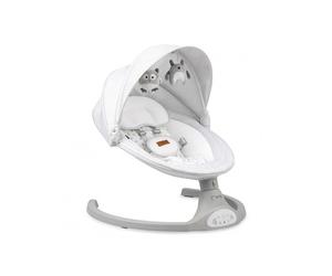 MoMi Kenani Eléctrico Hamaca para Infantil Hasta 9 KG Con con Dosel Y Mosquito