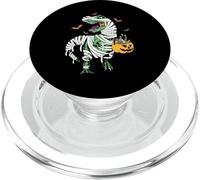 Momia Dinosaurio T Rex Horror Happy Halloween Shirts For PopSockets PopGrip para MagSafe