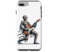 Momia tocando la guitarra eléctrica de pie divertido Carcasa para iPhone 7 Plus/8 Plus