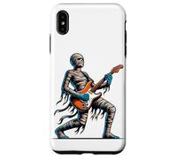 Momia tocando la guitarra eléctrica de pie divertido Carcasa para iPhone XS Max