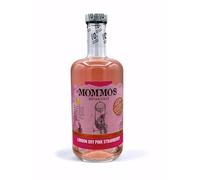 Mommos London Dry Fresa 0.0% - Alternativa GIN FRESA - Sin alcohol - Sin Azúcar - Bajo en Calorías - Premium -700ml | Para los amantes de las espirituosas 0% alcohol
