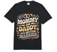 Mommy and Daddy Are Getting Married Boda Infantil |- Comfort Colors Adult Heavyweight T-Shirt