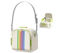 Mommy Bag with Harness | Portable Booster Seat | Adjustable Dining Seat | Camping Feeding Chair and Safety While Accommodating All Their Must-Haves. for Hiking, Home,with 13.58x7.09x11.81 Inches