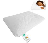 MOMMY CONFORT Almohada Infantil Viscoelástica 70x35x6cm Ergonómica Transpirable Hipoalergénica Lavable Cuna Bebé Cama 90cm Niños 2 a 8 Años Suave Termorreguladora Primera Almohada Descanso Seguro