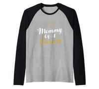 Mommy of A Princess Daughter Mothers Day For Mom Camiseta Manga Raglan