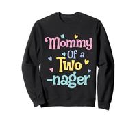 Mommy of A Twonager Matching Family Party 2nd Birthday Mom Sudadera