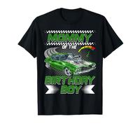 Mommy of The Birthday Boy Race Car Party Family Matching Camiseta