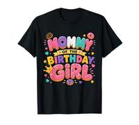Mommy of The Birthday Girl Donut Party Theme Camiseta