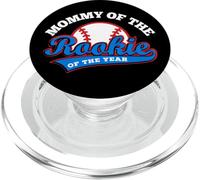 Mommy of The Rookie of The Year Baseball Mom First Birthday PopSockets PopGrip para MagSafe