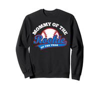 Mommy of The Rookie of The Year Baseball Mom First Birthday Sudadera