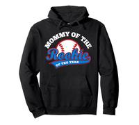 Mommy of The Rookie of The Year Baseball Mom First Birthday Sudadera con Capucha