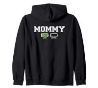 Mommy Powered By Love Fueled By Coffee Sudadera con Capucha