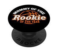 Mommy Rookie of The Year Basketball Family Matching Sports PopSockets PopGrip Adhesivo