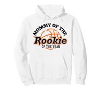 Mommy Rookie of The Year Basketball Mom of The Birthday Boy Sudadera con Capucha
