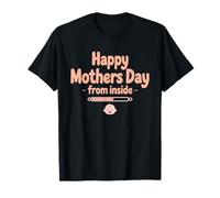 Mommy to Be Loading Progress Feliz Día de la Madre Mamá Camiseta
