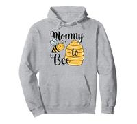 Mommy To Be New Mom Bee Baby Shower Baby Shower Anuncio Sudadera con Capucha