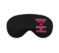 Mommy Will You Marry My Daddy - Antifaz para dormir suave con correa ajustable, máscara para ojos, bloquea la luz para mujeres y hombres