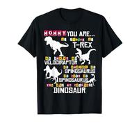 Mommy You Are As Strong As Strong As T Rex Dinosaur Mother's Day Camiseta