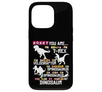 Mommy You Are As Strong As Strong As T Rex Dinosaur Mother's Day Carcasa para iPhone 13 Pro