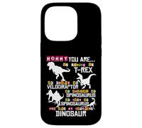 Mommy You Are As Strong As Strong As T Rex Dinosaur Mother's Day Carcasa para iPhone 14 Pro