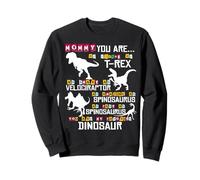 Mommy You Are As Strong As Strong As T Rex Dinosaur Mother's Day Sudadera