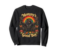 Mommy's Good Boy Hombre Lobo Divertido Sudadera