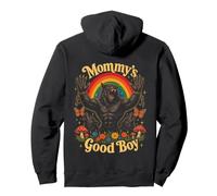 Mommy's Good Boy Hombre Lobo Divertido Sudadera con Capucha