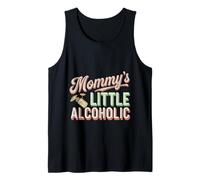 Mommy's Little Alcoholic Bebedor Bar Borracho --- Camiseta sin Mangas