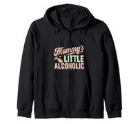 Mommy's Little Alcoholic Bebedor Bar Borracho --- Sudadera con Capucha