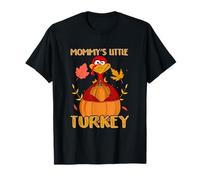 Mommy's LittleTurkey Thanksgiving Thankful For Family Camiseta