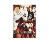 Momеnt of Truth - Gang Starr - Póster limitado firmado con portada de álbum, póster de portada musical, pop hip hop, rap, cantante, estrella, arte de pared para niñas y niños, adolescentes, decoración