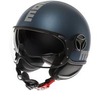 MOMO Cascos FGTR EVO Matt Avio / Silver L