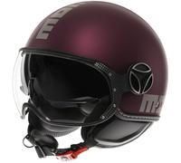 MOMO Cascos FGTR EVO Matt Cherry / Silver XS