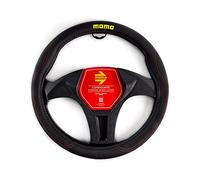 MOMO Cubre Volante Comfort Universal Negro y Rojo