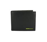 MOMO Design Cartera de Piel Genuina para Hombre, CLÁSICA, con Protección RFID, Caja de Regalo de Madera