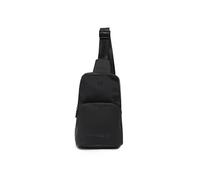 MOMO Design MO-23CO-BLACK Mochilas para hombre de piel sintética Producto vegano 22x38x8 cm, Negro