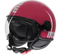 MOMO FGTR Classic Candy Casco Jet, rosa, Talla XL (61)