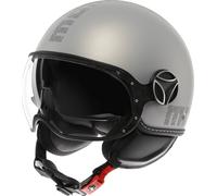 MOMO FGTR Evo Hip Casco Jet, Grey matt, Talla XS (53/54)