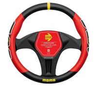 Cubrevolante Momo Fun negro rojo talla m