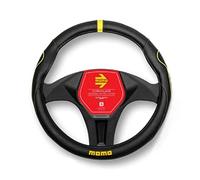MOMO FUNDA VOLANTE MOMO SUPER GRIP UNIVERSAL NEGRO Y AMARILLO