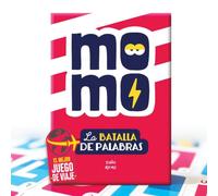 Momo - Juegos de Mesa de Palabras Niños y Adultos - Sin pantallas - +8 Años | Juego de cartas | Divertido, educativo y sin pantallas | Para familia y amigos | Regalo original | 15 min