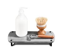 Momo Lifestyle Drytomini Estante de Secado rápido de Botellas para Lavabo de baño, Organizador de Accesorios de Tierra de diatomeas, Organizador de esponjas para encimera