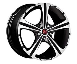Momo Reds Black Knight Black Matt, Polished 17x7.5 ET35 4x108 Llantas de aleación (Coche)