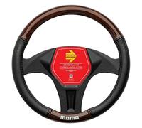 Momo Refial - Funda para Volante de Madera de 36,5 a 37,9 cm
