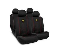 Momo Refial Serie completa Fundas de asiento Modern negro/rojo