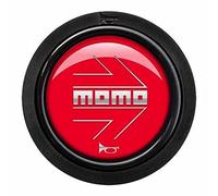 Momo SPHOARWREDCHF Botones de claxon para volante deportivo Rojo