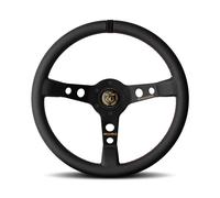 MOMO Volante Mod. 07 Black Aniversario 60 350 mm MOMV07ANNIVBK35R Piel Negra Universal