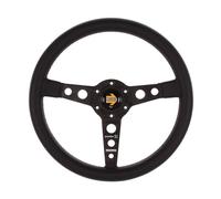 Momo Volante Prototipo 6C Carbono Piel Negra 350mm MOMVPROT6C350BKR