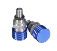 MOMOALA Alamor Par M4X0.7Mm Tornillo De Válvula De Purga De Aire De La Bifurcación para Enduro KTM Off Road Husky WP Marzocchi-Blue